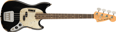 JMJ Road Worn Mustang Bass, Black