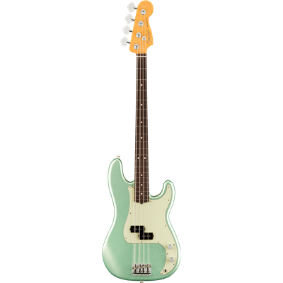 Fender American Professional II Precision Bass, Rosewood Fingerboard, Mystic Surf Green