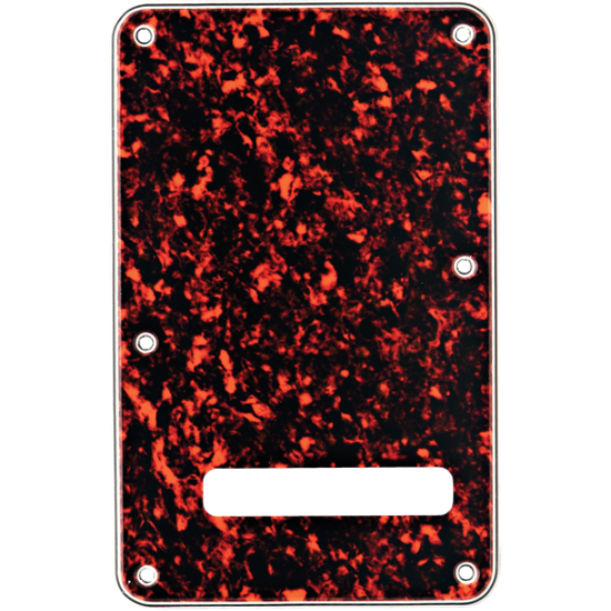 Backplate, Stratocaster, Tortoise Shell, 4-Ply