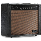 Stagg 20 AA R EU - Ampli guitare acoustique 20W