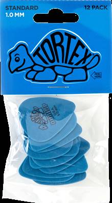 MEDIATORS DUNLOP TORTEX SACHET DE 12 1.00MM
