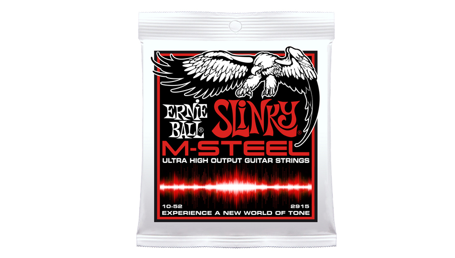 Ernie Ball EP02915 Cordes de guitare électrique M-Steel Heavy Bottom 10-52