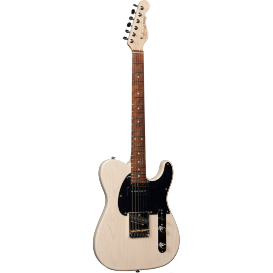 guitare electrique g&l asat classic bluesboy 90 semi-hollow, bld, cr, ash, no f-holes, ltsn, 1pb