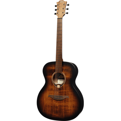 Guitare folk Lag T70a black and brown