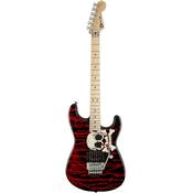 Charvel Warren DeMartini Signature Blood And Skull Pro Mod, Maple Fingerboard