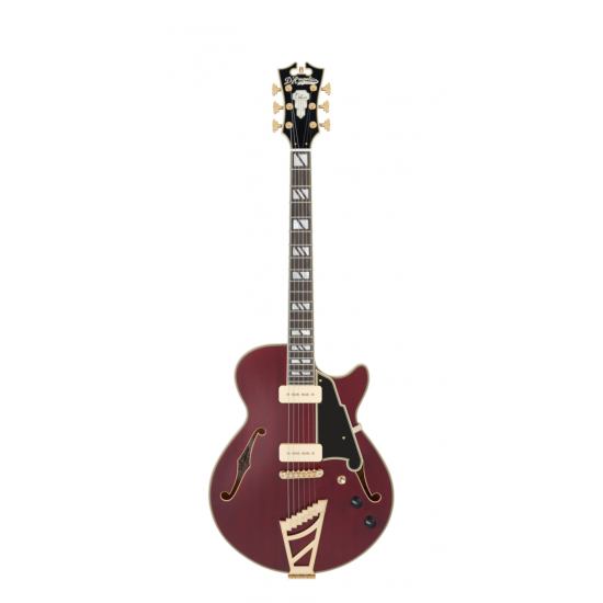 D'ANGELICO Deluxe SS Satin Trans Wine