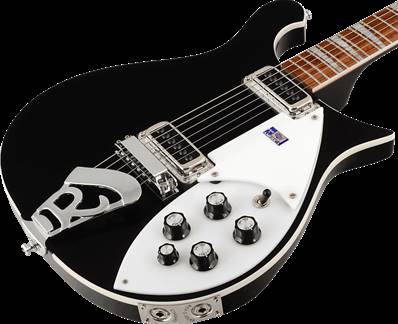 Rickenbacker 620-JG - 620 noir