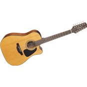 Takamine GD30CE-12NAT - dreadnought cutaway electro 12 cordes