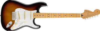 Jimi Hendrix Stratocaster, Maple Fingerboard, 3-Color Sunburst