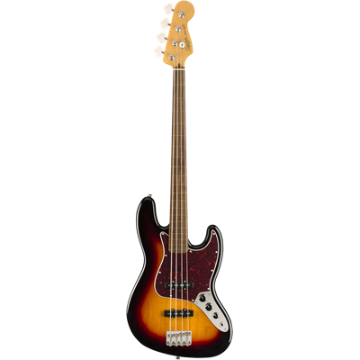 Fender Jazz Bass Fretless - Classic Vibe 60's - Sunburst - basse