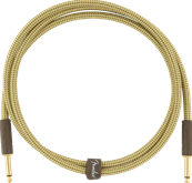 Deluxe Series Instruments Cable, Straight/Straight, 5', Tweed