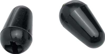 Stratocaster Switch Tips, Black (2)