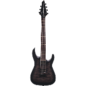 Jackson JS22-7 7 cordes transparent black burst