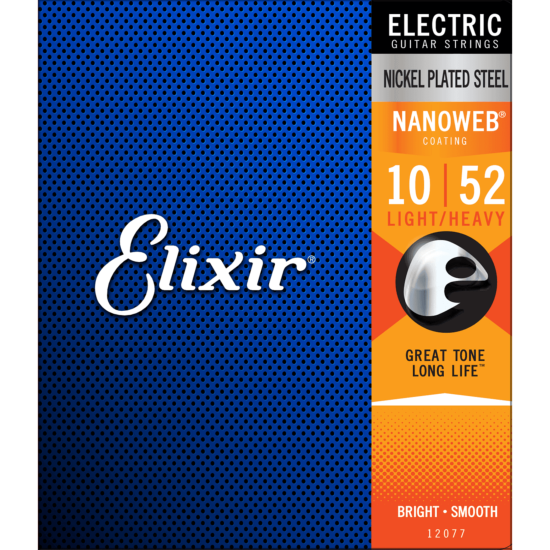 Elixir 12077 - Jeu de Cordes électriques Nanoweb 10-52