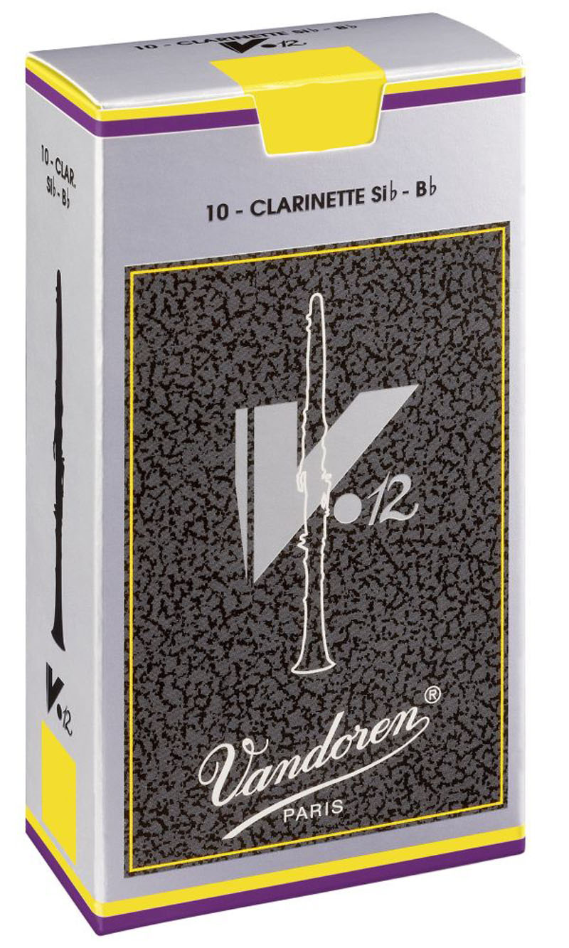 Vandoren CR193 - V12 force 3 - anches clarinette Sib - boite de 10