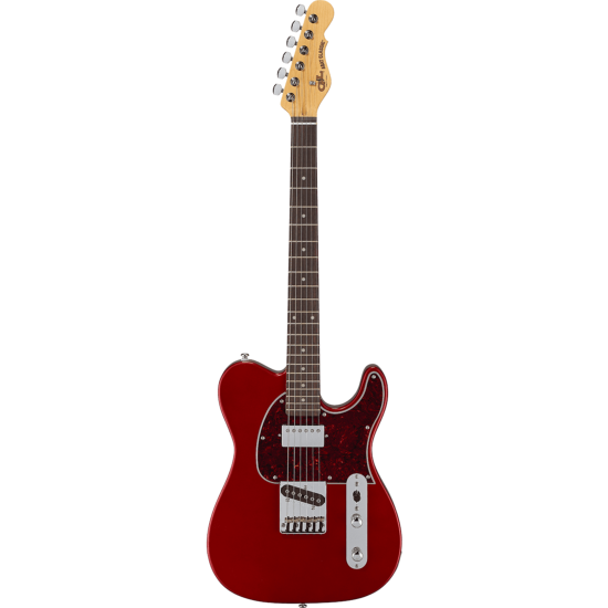guitare electrique g&l guitare electrique tribute asat classic bluesboy candy apple red
