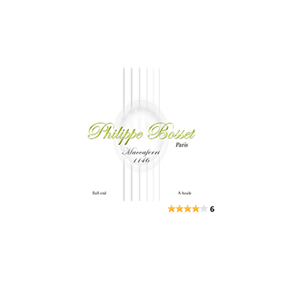 Cordes Guitare Manouche Philippe Bosset Maccaferri A Boucle Tensio Forte