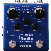 pedale d'effet guitare nux simulateur d'ampli de puissance et d'ir, sortie di