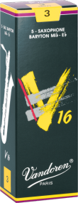 Vandoren SR743 - V16 force 3 - anches saxophone baryton - boite de 5