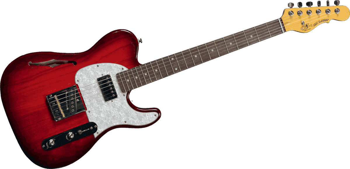 G&L TASCBSH-RDB-R - redburst / palissandre