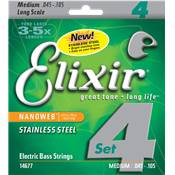 Elixir 14677 - bass 4c med ss 45-105