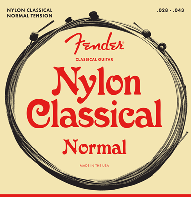 Nylon Acoustic Strings, 130 Clear/Silver, Ball End, Gauges .028-.043, (6)