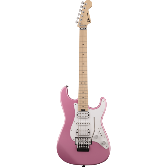 Pro-Mod So-Cal Style 1 HSH FR M, Maple Fingerboard, Platinum Pink