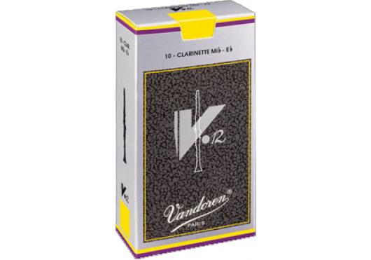 Vandoren CR6125 - V12 force 2.5 - anches clarinette Mib - boite de 10