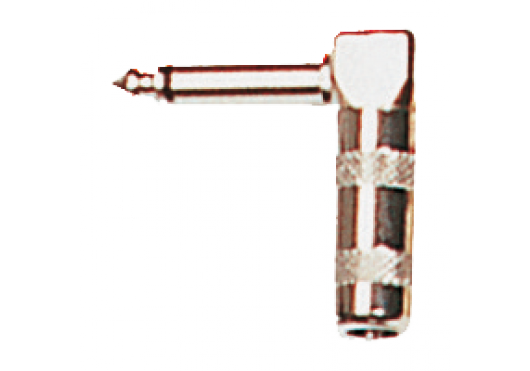 Yellow Cable JACK-C - Connecteurs Fiches Jack Mono 6.35 Coudé Métal