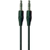 Yellow Cable K17-1 - Cable Audio Mixte Mini Jack str 3.5 Mle/Mini Jack str 3.5 Mle 1m