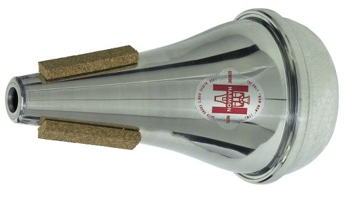 Harmon X2 - Sourdine sèche aluminium avec corps droit pour trompette ut ou sib