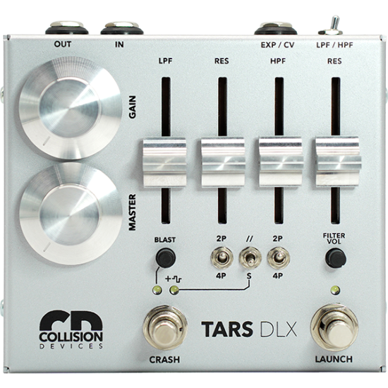 Pedale D'Effet Guitare Fuzz Collision Devices Tars Dlx