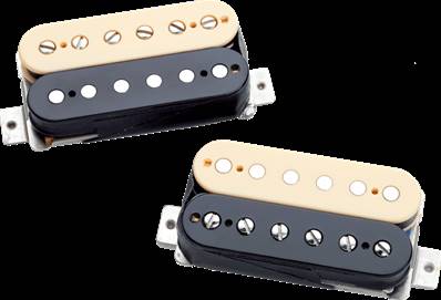 micro guitare electrique seymour duncan slash alnico ii pro, kit zebra