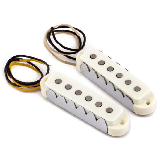 Pure Vintage '65 Jaguar Pickup Set, Vintage White, (2)