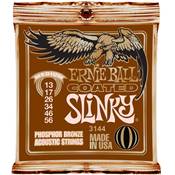 Ernie Ball 3144 Cordes Guitare coated slinky medium 13-56