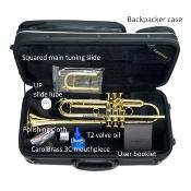 Carol Brass Pro Jazz Lead 5L PJL5L - Trompette Sib branche inversée avec étui