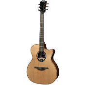 guitare electro-acoustique lag bluewave 2 auditorium pan coupé électro
