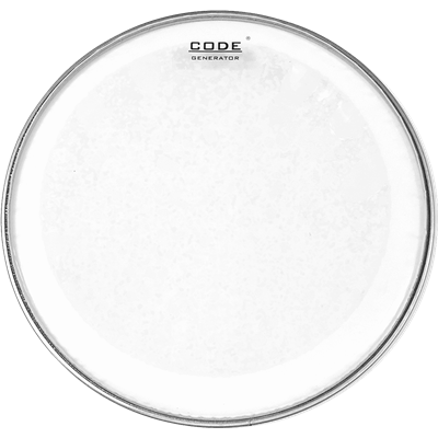 Code Drumheads Peau generator clear tom 14