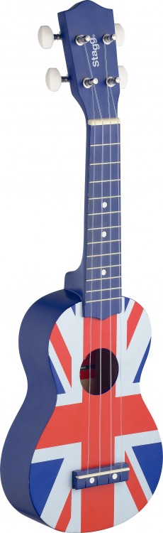 Stagg UKULELE STAGG SOPRANO DRAPEAU ANGLAIS UK-FLAG