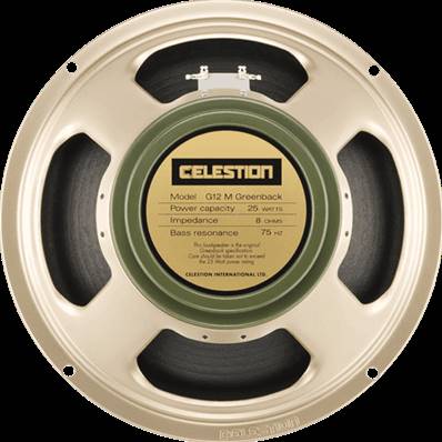 Celestion G12M-GREENB-15 - hp 31cm guit classi 25w 16 ohms