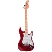 Guitare électrique Prodipe Strat ST80 Candy Apple Red