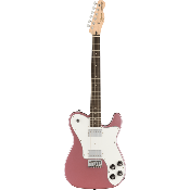 --- DISCONTINUE ---Affinity Series Telecaster Deluxe, Laurel Fingerboard, White Pickguard, Burgundy Mist