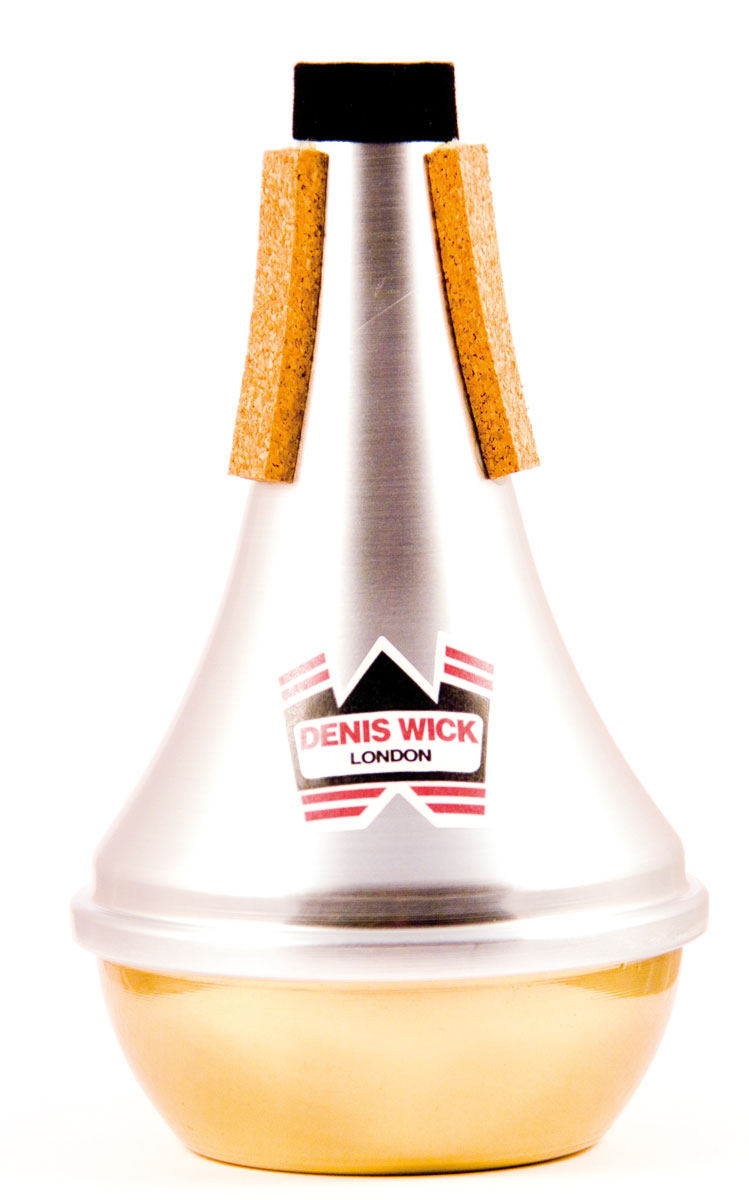 Denis Wick 5504B - sourdine droite aluminium trompette sib ou ut fond laiton