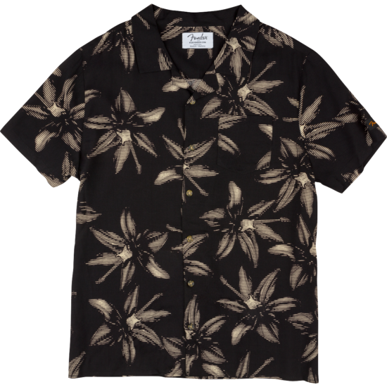 The Norvell Button Up Shirt, Black L