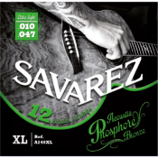Savarez jeux de 12 cordes pour guitare folk 10-47