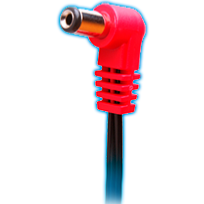 Adaptateur Cioks Flex Type 2 Red - 2030 Positive Dc Plug 30Cm