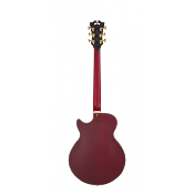 D'ANGELICO Deluxe SS Baritone Satin Trans Wine