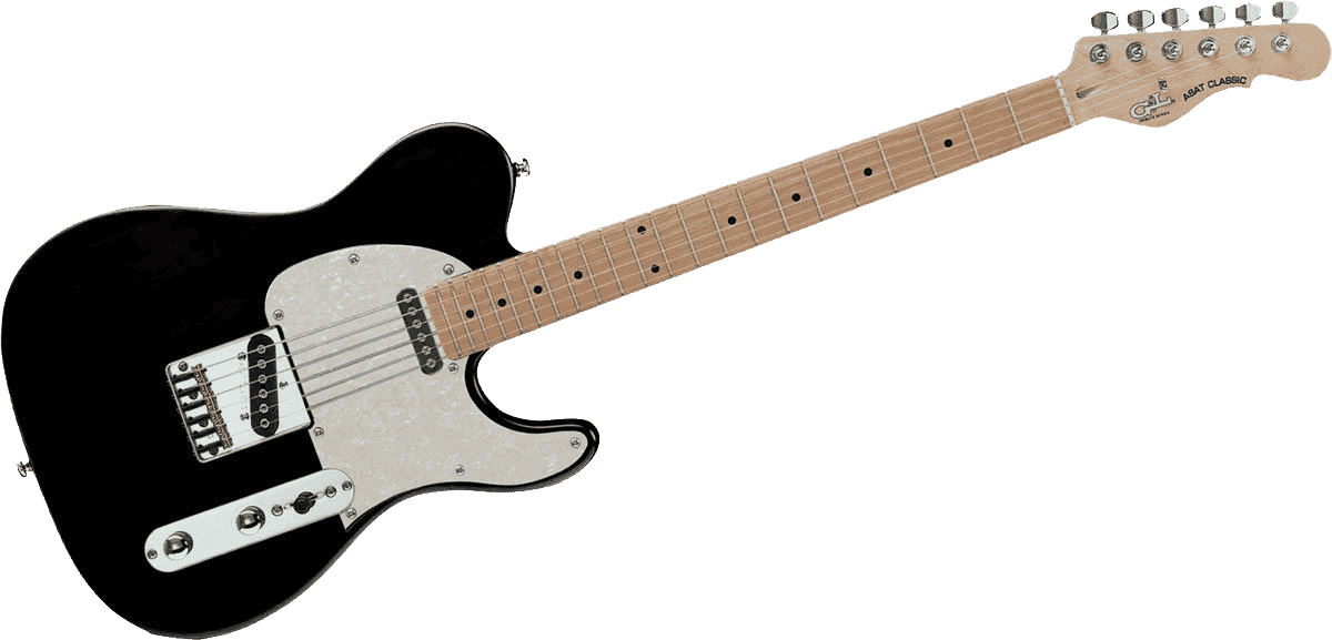 G&L TASC-BLK-M - gloss black / erable