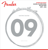 Super Bullet Strings, Nickel Plated Steel, Bullet End, 3250LR Gauges .009-.046, (6)