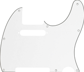 Pickguard, Telecaster, 8-Hole Mount, Parchment, 3-Ply